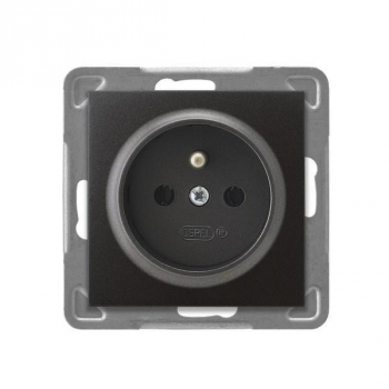 OSPEL IMPRESJA ANTRACYT GP-1YZ/m/50 gniazdo x1-10090