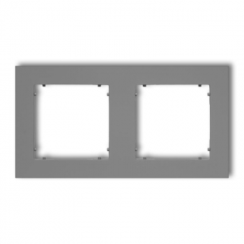 KARLIK MINI SZARY 27MR-2 ramka x2-15787