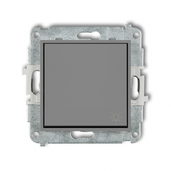 KARLIK MINI SZARY 27MWP-5 łącznik światło-15838