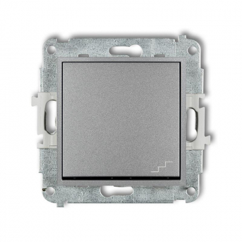 KARLIK MINI SREBRNY 7MWP-3 łącznik schodowy x1-15908