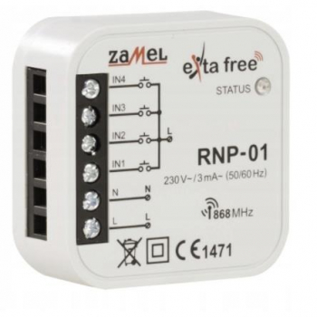 ZAMEL EXTA FREE RNP-01 radiowy nadajnik dopuszkowy-16657