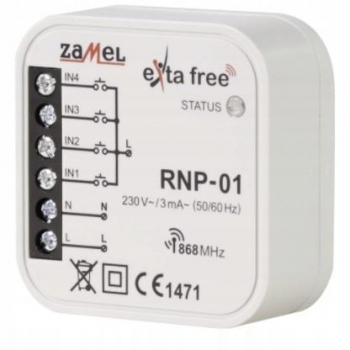 ZAMEL EXTA FREE RNP-01 radiowy nadajnik dopuszkowy-16658