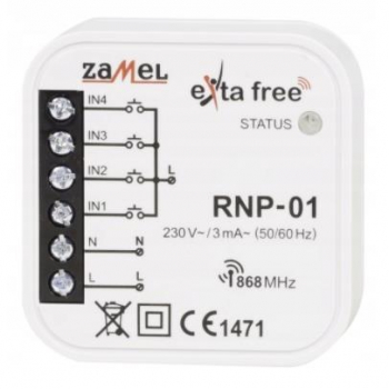 ZAMEL EXTA FREE RNP-01 radiowy nadajnik dopuszkowy-16659