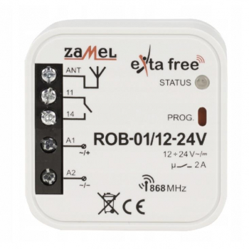 ZAMEL EXTA FREE ROB-01/12-24V radiowy odbiornik-16660