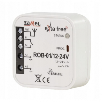 ZAMEL EXTA FREE ROB-01/12-24V radiowy odbiornik-16661