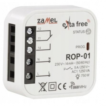 ZAMEL EXTA FREE ROP-01 radiowy odbiornik do puszki-16677