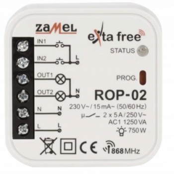 ZAMEL EXTA FREE ROP-02 radiowy odbiornik do puszki-16681