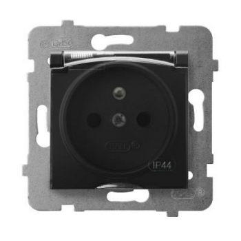 OSPEL ARIA CZARNY GPH-1UZ/m/33/d gniazdo hermetycz-16693