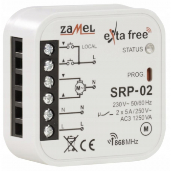 ZAMEL EXTA FREE SRP-02 sterownik rolet dopuszkowy-16706