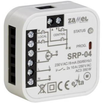 ZAMEL EXTA SRP-04 sterownik rolet dopuszkowy-16860