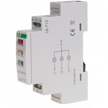 FF LK-713G lampka sygnalizacyjna LED 3xZIELONY-17292