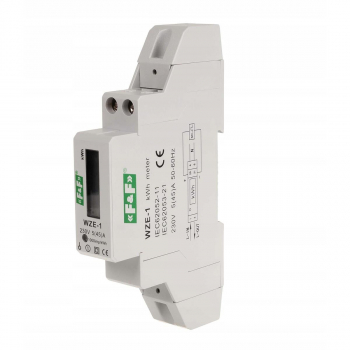 FF WZE-1 licznik zużycia energii 1F LCD-17435