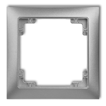 KARLIK DECO SOFT SREBRNY 7DRSO-1 ramka x1 -18129