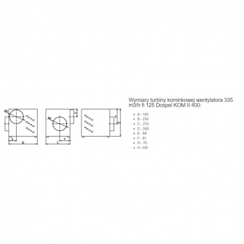 DOSPEL KOM II 400 wentylator kominkowy-18856