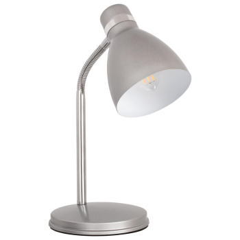 KANLUX ZARA HR-40-SR lampka biurkowa E14 SREBRNY-23699