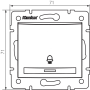 KANLUX MOWION KREM DOMO 01-1080-203 łącznik dzwone-24062