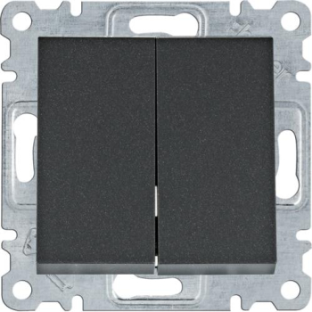 HAGER LUMINA CZARNY WL0043 łącznik świecznikowy -24855