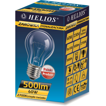 HELIOS SYG-2079 żarówka E27 25W sygnalizacyjna -25257