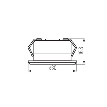 KANLUX IMBER LED NW oprawa akcentowa ALUMINIUM-25507