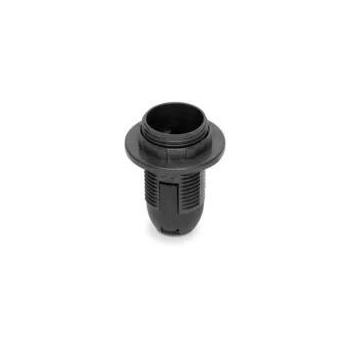 PLASTROL OE-14K oprawka z kołnierzem E14 CZARNY-25519