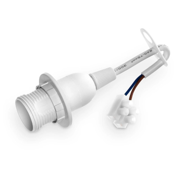 PLASTROL OE-14KZP oprawka z kołnierzem E14 BIAŁY-25523