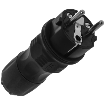 PLASTROL WT-54 EXTREM wtyczka IP54 CZARNY -25592