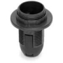PLASTROL OE-14K oprawka z kołnierzem E14 CZARNY-25519