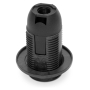 PLASTROL OE-14K oprawka z kołnierzem E14 CZARNY-25520
