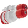 PLASTROL ZWG-54 EXTREM gniazdo+wtyka SZARY/CZERW-25589