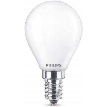 PHILIPS LED classic 40W P45 E14 WW żarówka 2700K-26599