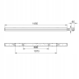 PHILIPS Batten BN126C LED PSU TW1 oprawa 40W 150cm-26592