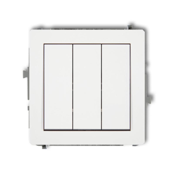KARLIK DECO BIAŁY DWP-7 łącznik potrójny x3-26613