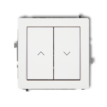 KARLIK DECO BIAŁY DWP-8 łącznik żaluzjowy x2-26615