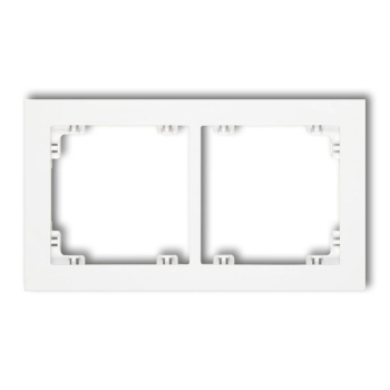 KARLIK DECO BIAŁY DR-2 ramka x2 -26622