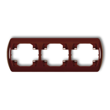 KARLIK TREND BRĄZ 4RH-3 ramka x3 poziom-26690