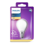 PHILIPS LED classic 40W P45 E14 WW żarówka 2700K-26600