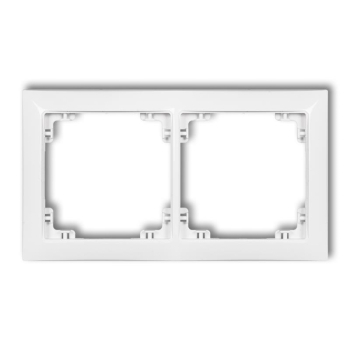 KARLIK DECO SOFT BIAŁY DRSO-2 ramka x2-26713