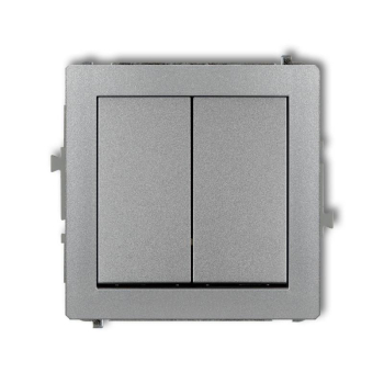KARLIK DECO SREBRNY 7DWP-2 łącznik świecznikowy x2-26730