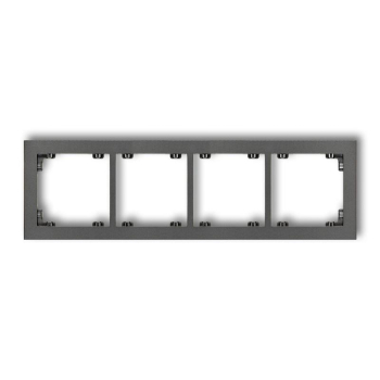 KARLIK DECO GRAFIT 11DR-4 ramka x4 -26775