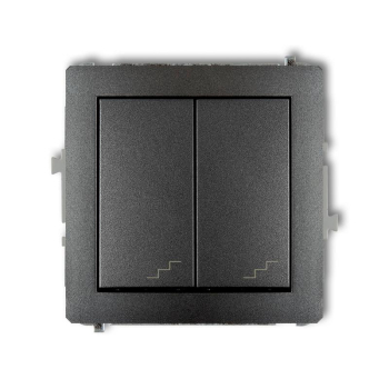 KARLIK DECO GRAFIT 11DWP-33 łącznik schodowy x2-26794