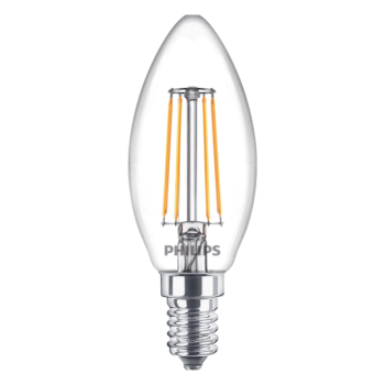 PHILIPS LED classic 40W B35 E14 WW żarówka 2700K-27249