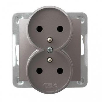 OSPEL IMPRESJA TYTAN GP-2YRZ/m/23 gniazdo x2 z/u-2730