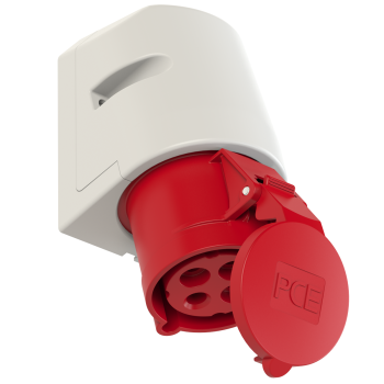 PCE SHARK gniazdo stałe 4x32 400V 6h IP44-27957