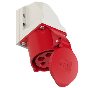 PCE SHARK gniazdo stałe małe 5x32 400V 6h IP44-27960