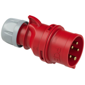 PCE SHARK wtyczka przenośna 5x16 400V 6h IP44-27963