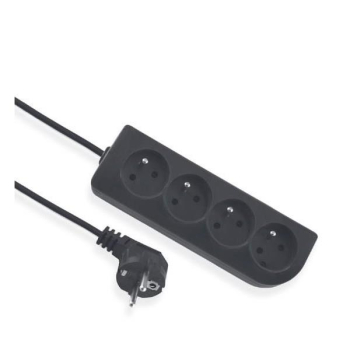 ELGOTECH EPS-403-2 przedłużacz 4gn 3x1 3m CZARNY-28500