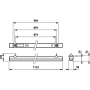 PHILIPS Batten BN120C LED oprawa 40W 120cm-28735