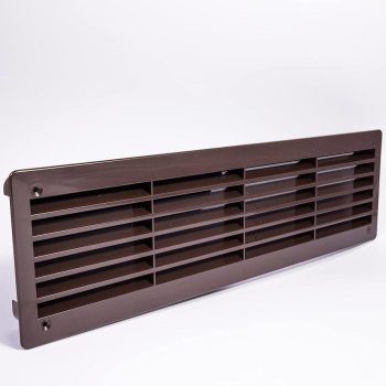 DOSPEL KD 90x445/B kratka drzwiowa plastikowa BRĄZ-28816