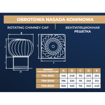 DOSPEL TRN 200 nasada kominowa-28970