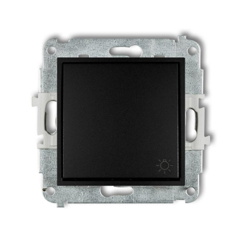 KARLIK MINI CZARNY 12MWP-5 łącznik światło-29292